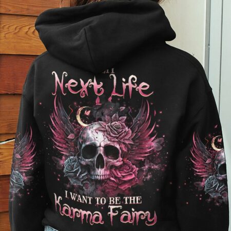 KARMA FAIRY SKULL ALL OVER PRINT - YHHG1302232