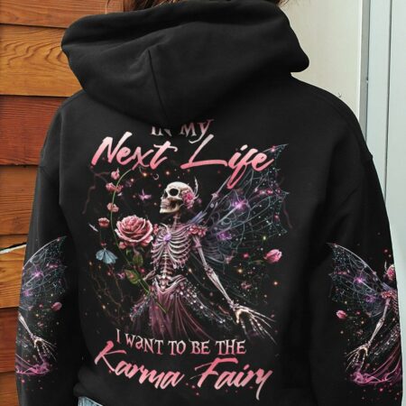 KARMA FAIRY SKULL ALL OVER PRINT - YHLN0103232