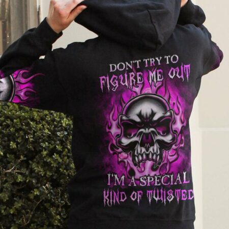 DON'T TRY TO FIGURE ME OUT ALL OVER PRINT - YHHN2111224