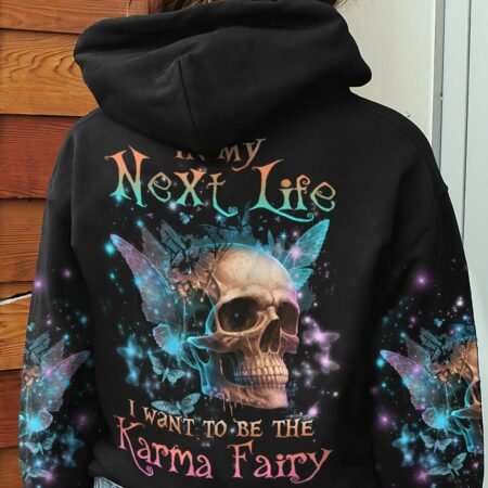 KARMA FAIRY SKULL ALL OVER PRINT - YHLN2002232