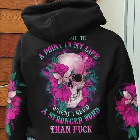 I'VE COME TO A POINT SKULL ALL OVER PRINT - YHHG3011222