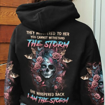 I AM THE STORM SUGAR SKULL ALL OVER PRINT - YHHN0703231