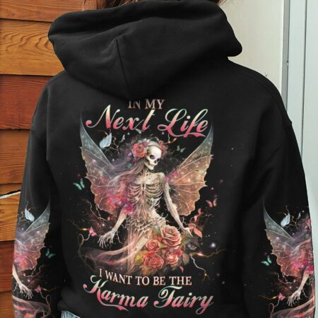 KARMA FAIRY SKULL ALL OVER PRINT - YHHG0903234