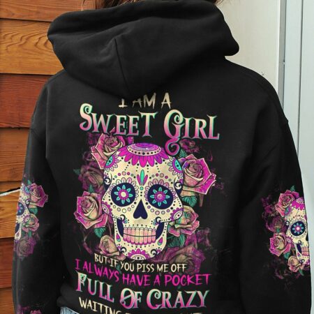 I'M A SWEET GIRL GALAXY SUGAR SKULL ALL OVER PRINT - TLTW2112221