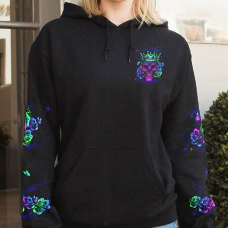 I'M THE FKING QUEEN ROSE SKULL ALL OVER PRINT - TLTW0702233