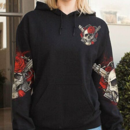 IF I SAY FIRST OF ROSE SKULL ALL OVER PRINT - YHHN0301232