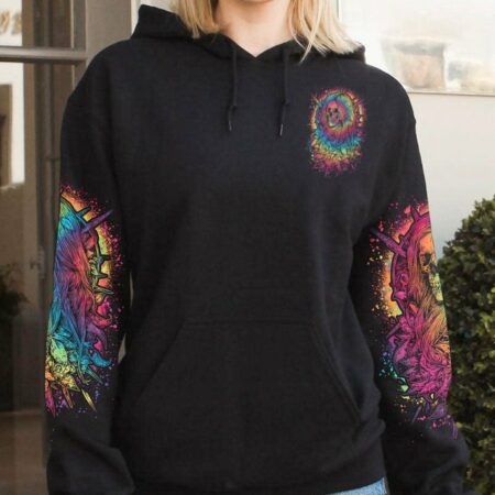 IF YOU THINK I'M A B LONG HAIR SKULL ALL OVER PRINT - TLTY3011222