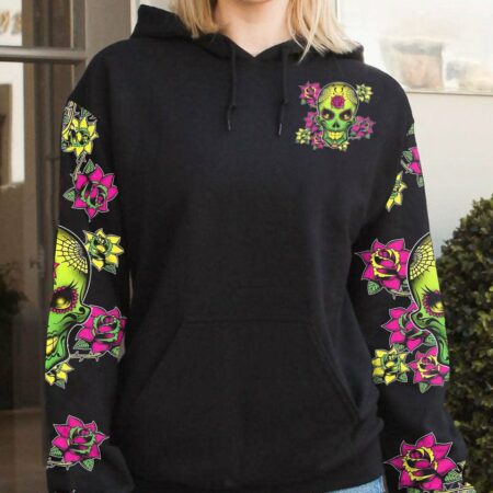 I'M A B SUGAR SKULL ALL OVER PRINT - TLTW1212224