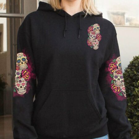 IF YOU THINK I'M A B 3 SUGAR SKULLS ALL OVER PRINT - TLNO0711223