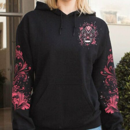 I AM A SWEET GIRL BUT IF YOU PISS ME OFF SUGAR SKULL ALL OVER PRINT - YHHG1612221