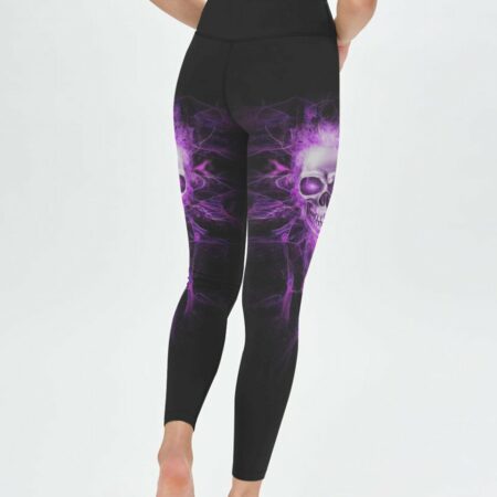 I'M A B DON'T TRY ME FIRE SKULL ALL OVER PRINT - YHLN1201231