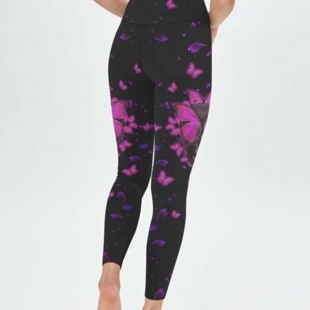 DON'T TRY TO FIGURE ME OUT BUTTERFLY SKULL ALL OVER PRINT - TLTW1611223