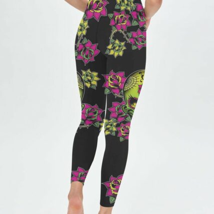I TRY TO AVOID DRAMA SUGAR SKULL ALL OVER PRINT - TLTW2912224