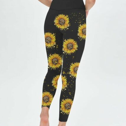 I DON'T NEED A M SKULL SUNFLOWER ALL OVER PRINT - TLNZ1811222