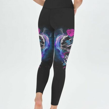 I TRY TO AVOID DRAMA TATTOOED SKULL ALL OVER PRINT - TLNZ1912223