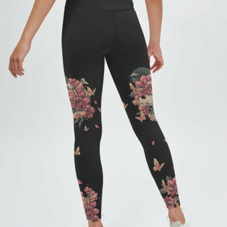 I'M A B FLOWER SKULL ALL OVER PRINT - TLTW2812221