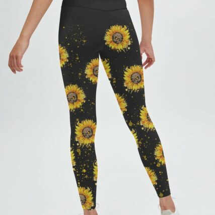 I DON'T NEED A M SKULL SUNFLOWER ALL OVER PRINT - TLNZ1811222