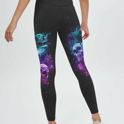 KARMA FAIRY THREE SKULLS ALL OVER PRINT - YHHG2012224