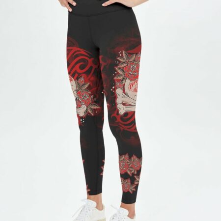 CAN YOU SEE THE F YOU SKULL ROSE ALL OVER PRINT - TLTR3012223