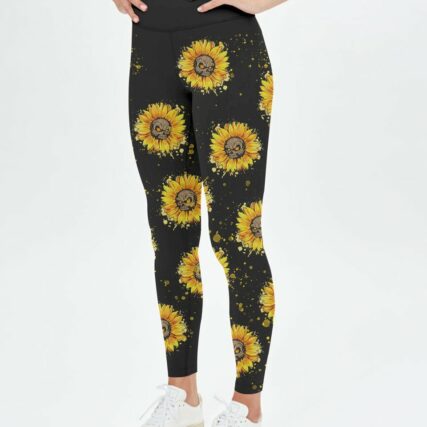 I DON'T NEED A M SKULL SUNFLOWER ALL OVER PRINT - TLNZ1811222
