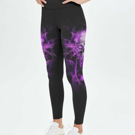 I'M A B DON'T TRY ME FIRE SKULL ALL OVER PRINT - YHLN1201231