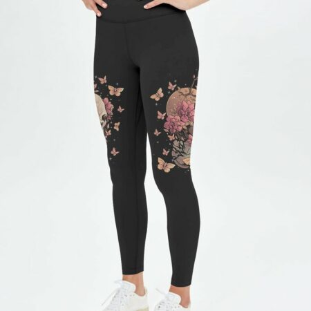 I AM A SWEET GIRL FLOWER SKULL ALL OVER PRINT - TLNZ2712224