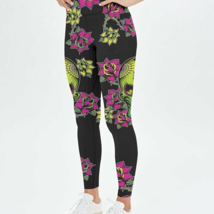 I TRY TO AVOID DRAMA SUGAR SKULL ALL OVER PRINT - TLTW2912224