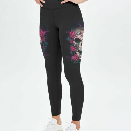 DON'T TRY TO FIGURE ME OUT SKULL ROSE ALL OVER PRINT - YHHG1811224