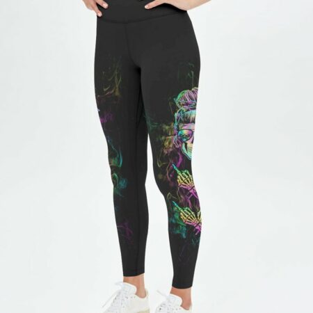 I'M A B DON'T TRY ME TIE DYE SKULL ALL OVER PRINT - TLTW0301236