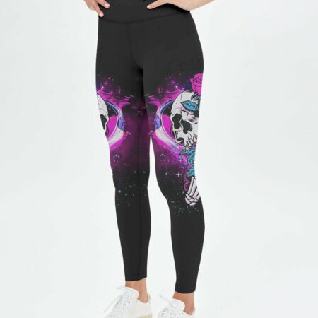I TRY TO AVOID DRAMA TATTOOED SKULL ALL OVER PRINT - TLNZ1912223