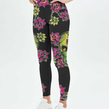 I HAVE 3 SIDES SUGAR SKULL ROSE ALL OVER PRINT - TLTW1712221