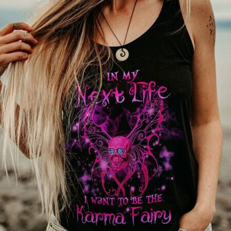 KARMA FAIRY SKULL ALL OVER PRINT - YHLN2212223