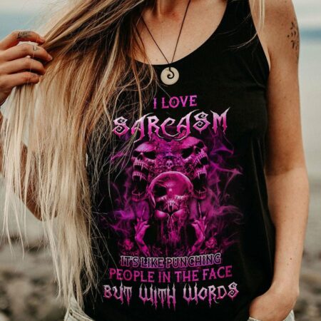 I LOVE S SKULL ALL OVER PRINT - YHHN1512222