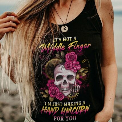 IT'S NOT A MIDDLE FINGER ALL OVER PRINT - YHHG0712224