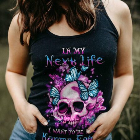 KARMA FAIRY SKULL ALL OVER PRINT - YHHN0501232
