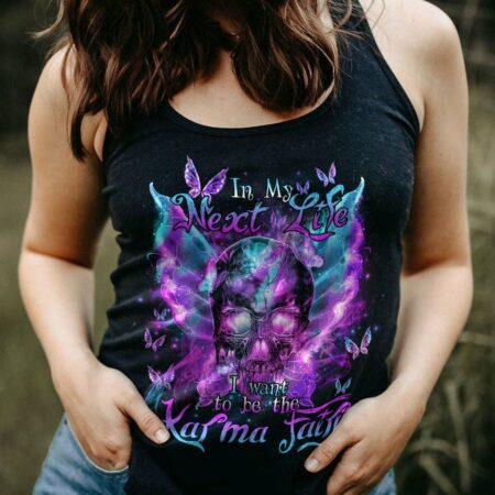 KARMA FAIRY SKULL BUTTERFLY ALL OVER PRINT - TLNO2312222