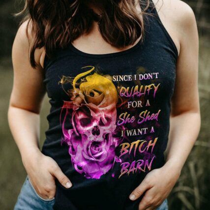 I WANT A B BARN ROSE SKULL ALL OVER PRINT - YHHG0301233