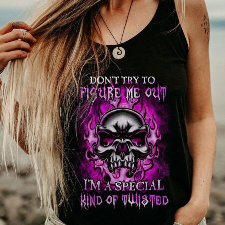 DON'T TRY TO FIGURE ME OUT ALL OVER PRINT - YHHN2111224