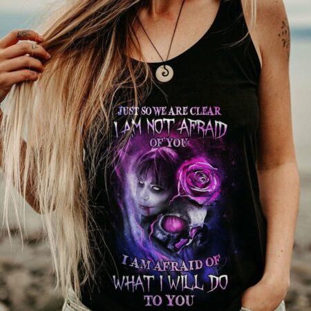 I'M NOT AFRAID OF YOU ALL OVER PRINT - YHHN0812221