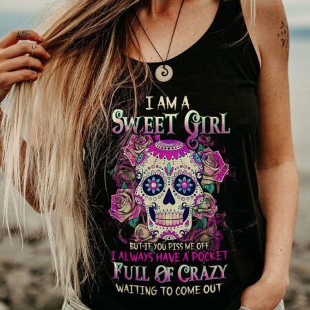 I'M A SWEET GIRL GALAXY SUGAR SKULL ALL OVER PRINT - TLTW2112221