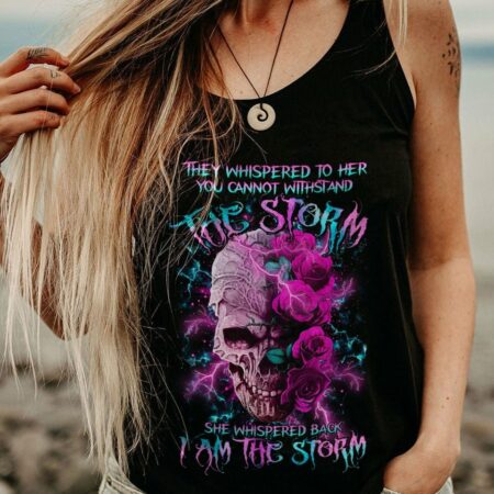 I AM THE STORM SKULL ROSE ALL OVER PRINT - TLTR0303231