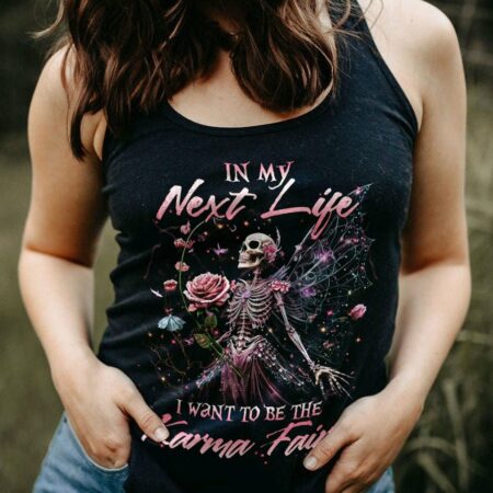 KARMA FAIRY SKULL ALL OVER PRINT - YHLN0103232