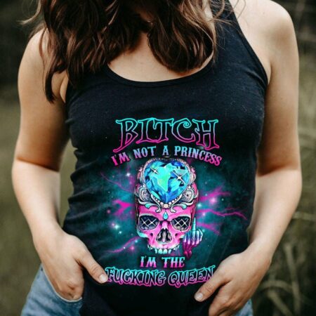 I'M THE FKING QUEEN SKULL ALL OVER PRINT - YHLN0712222
