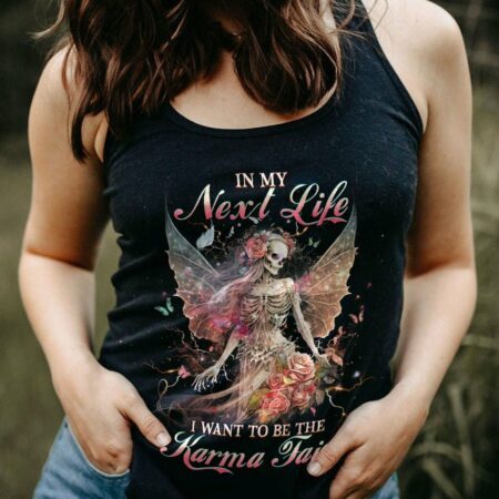 KARMA FAIRY SKULL ALL OVER PRINT - YHHG0903234
