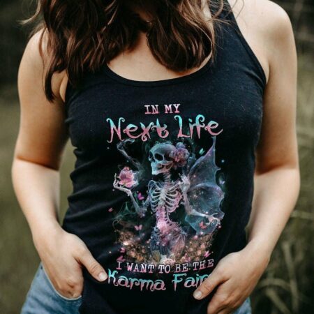 KARMA FAIRY SKULL SKELETON ROSE ALL OVER PRINT - YHHN1503234