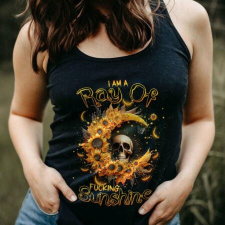 I AM A RAY OF F SUNSHINE SKULL ALL OVER PRINT - TLTR1103233