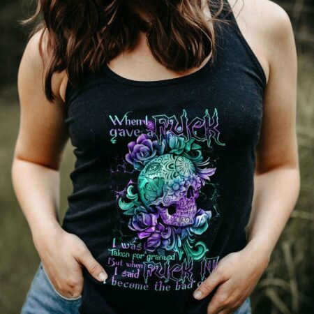 I BECOME THE BAD GIRL SKULL ALL OVER PRINT - TLTR0911221