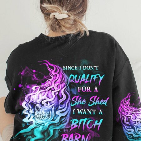 I WANT A B BARN ROSE SKULL ALL OVER PRINT - YHHG0501232