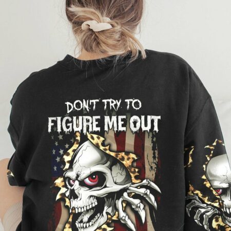 DON'T TRY TO FIGURE ME OUT LEOPARD ALL OVER PRINT - TLTW0312221