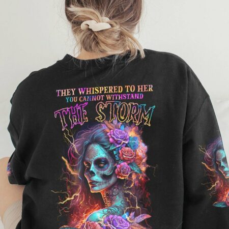 I AM THE STORM SUGAR SKULL ALL OVER PRINT - TLNZ1603233